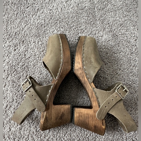 Swedish Clogs Highwood Taupe Clogs in brown base - Lotta from Stockholm - Picture 5 of 11